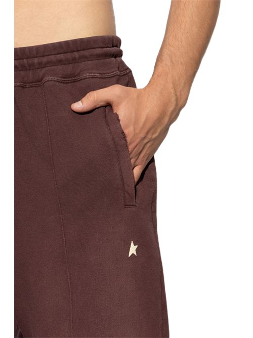 Golden Goose BURGUNDY Wide-leg sweatpants Golden Goose | GUP02714.P002424.40233WINDSOR WINE